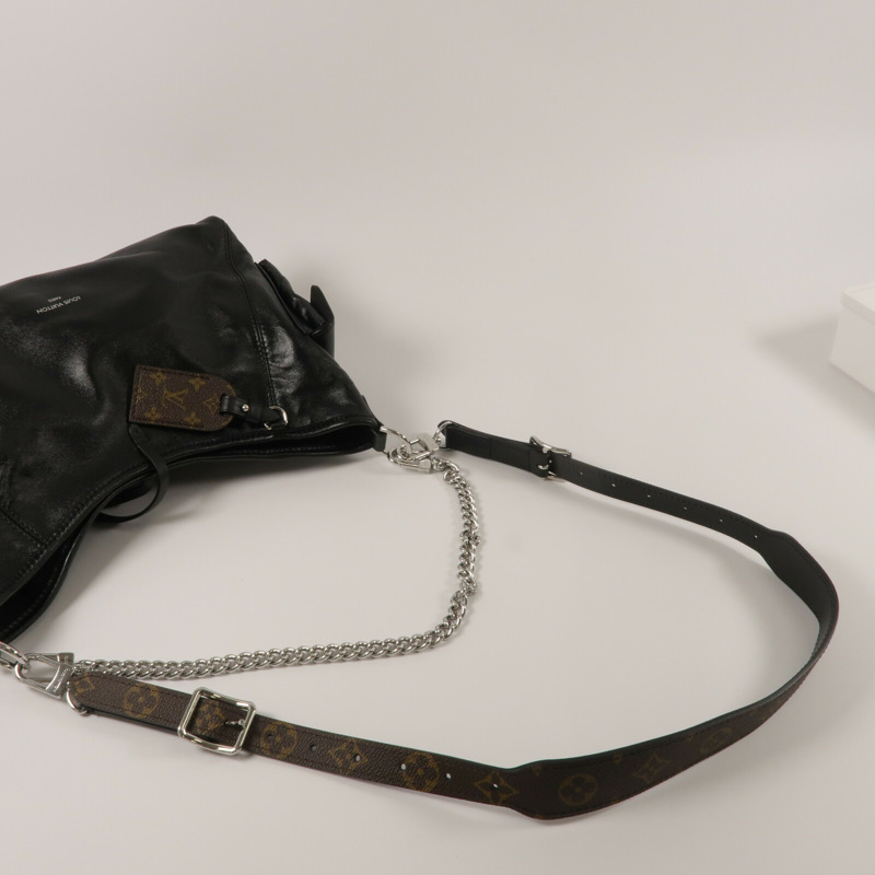 LOUIS VUITTON 羊皮皮革Carry All Vibe PM手挽肩背兩用袋-7