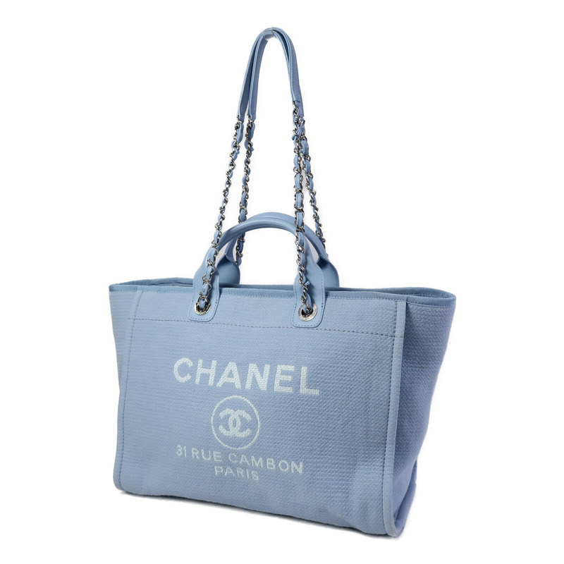 CHANEL 帆布Deauville Tote Medium手挽袋-2