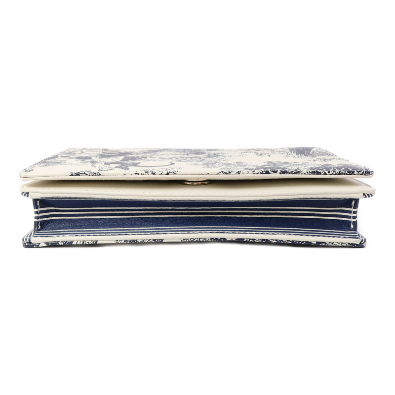 Dior 牛皮皮革Toile De Jouy WOC鏈帶肩背袋-3