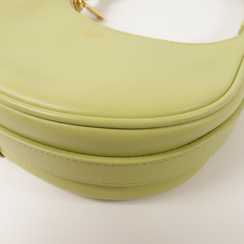 CELINE 牛皮皮革Mini Ava肩背袋-11
