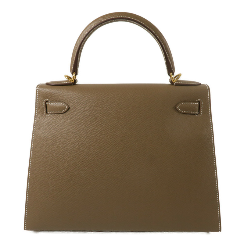 HERMES Kelly 28手挽肩背兩用袋Etoupe-2