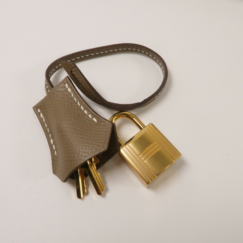 HERMES Kelly 28手挽肩背兩用袋Etoupe-8