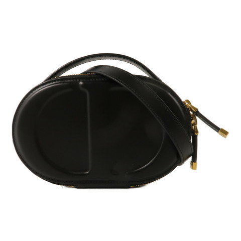 Dior 牛皮皮革CD Signature Oval Camera Bag鏈帶手挽肩背兩用袋
