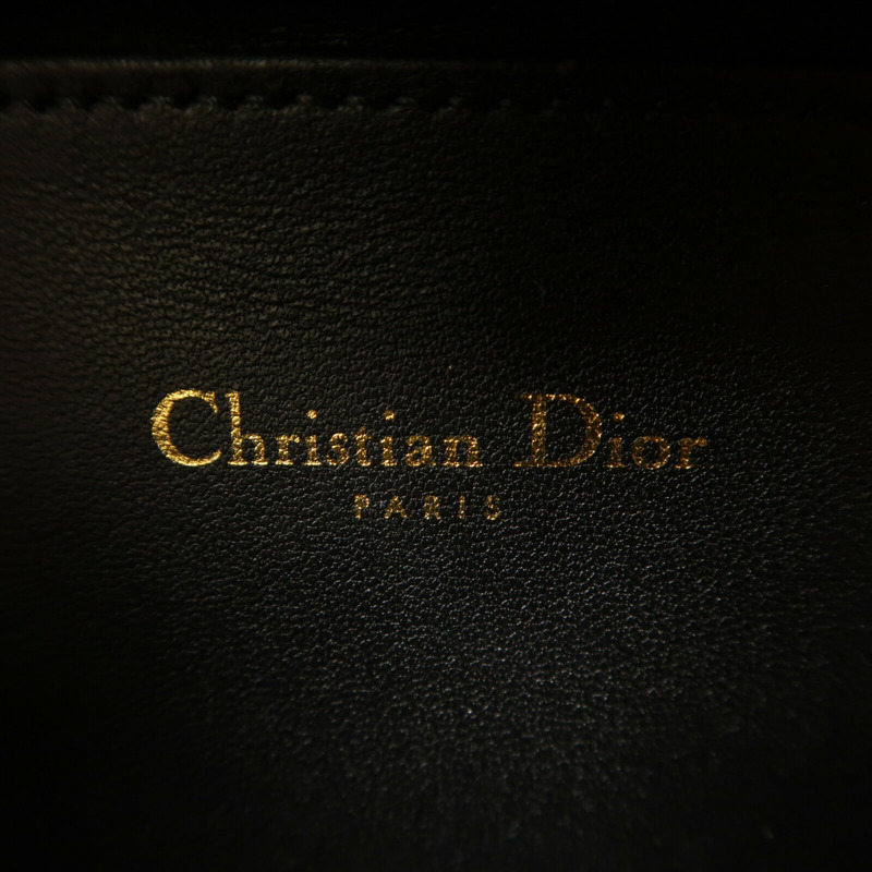 Dior 牛皮皮革CD Signature Oval Camera Bag鏈帶手挽肩背兩用袋-5