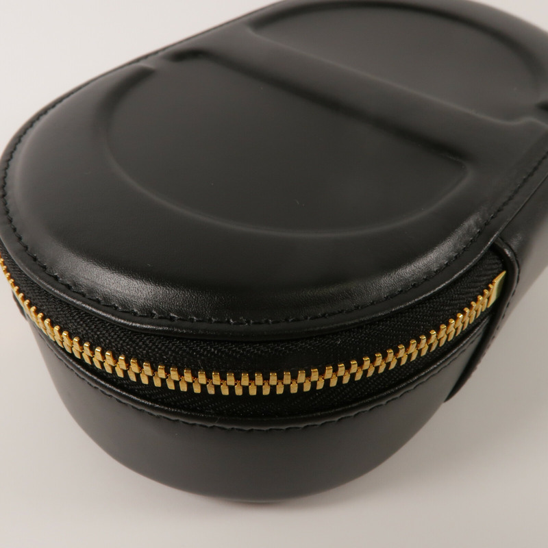 Dior 牛皮皮革CD Signature Oval Camera Bag鏈帶手挽肩背兩用袋-9