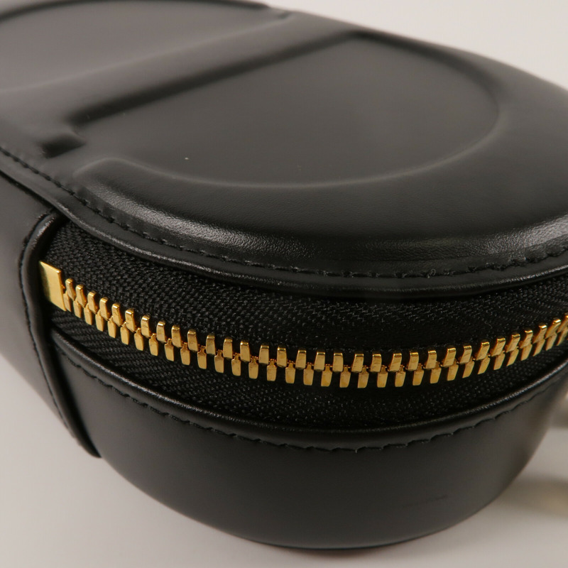 Dior 牛皮皮革CD Signature Oval Camera Bag鏈帶手挽肩背兩用袋-10