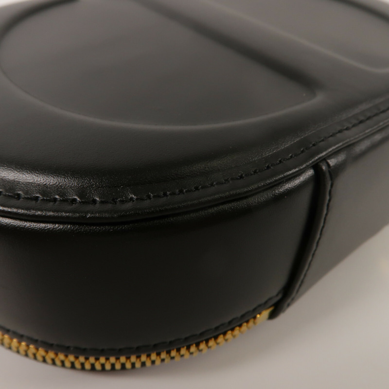 Dior 牛皮皮革CD Signature Oval Camera Bag鏈帶手挽肩背兩用袋-11
