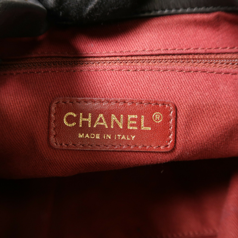 CHANEL 牛皮皮革Shoulder Bag鏈帶肩背袋-5