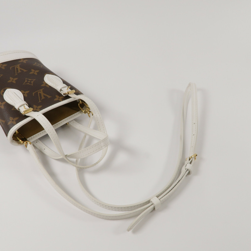 LOUIS VUITTON Monogram Nano Bucket手挽肩背兩用袋-8