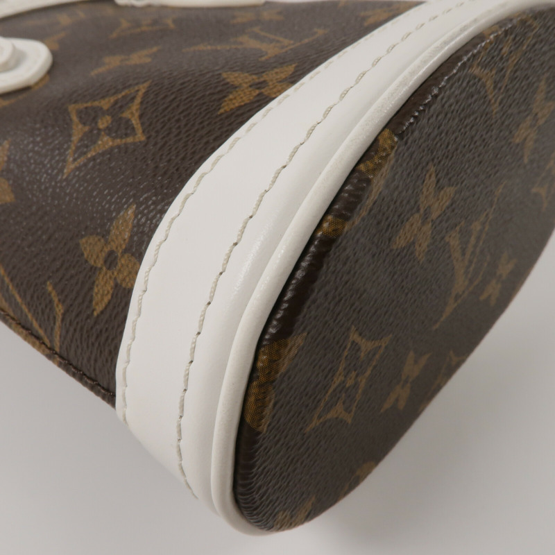 LOUIS VUITTON Monogram Nano Bucket手挽肩背兩用袋-10