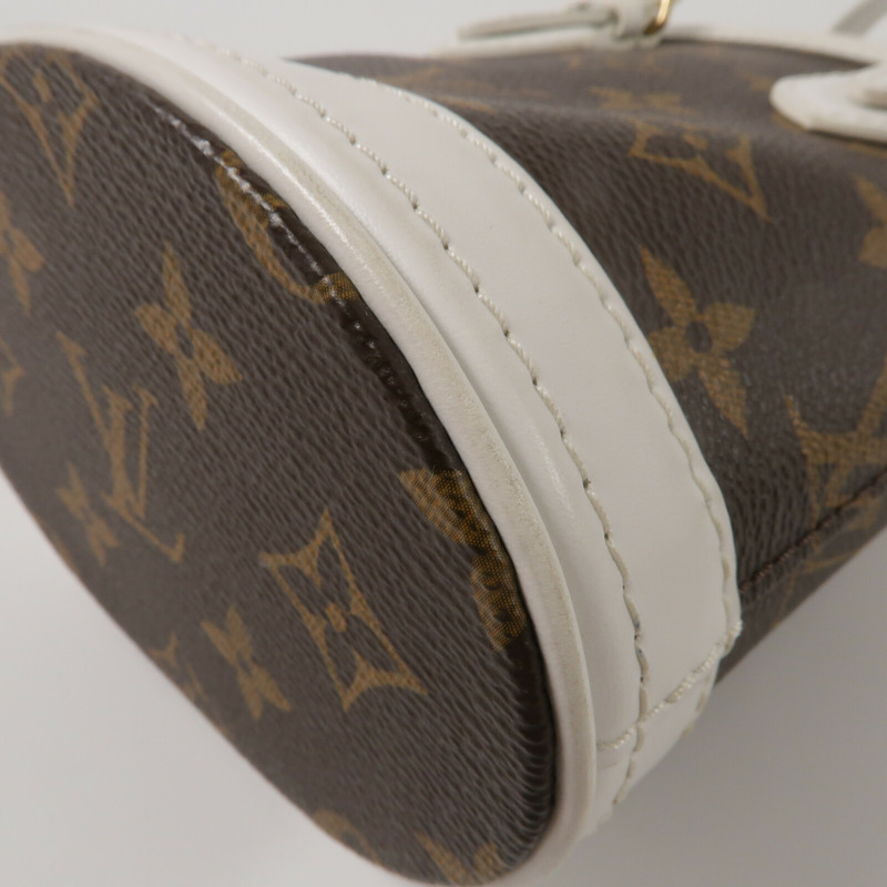 LOUIS VUITTON Monogram Nano Bucket手挽肩背兩用袋-11