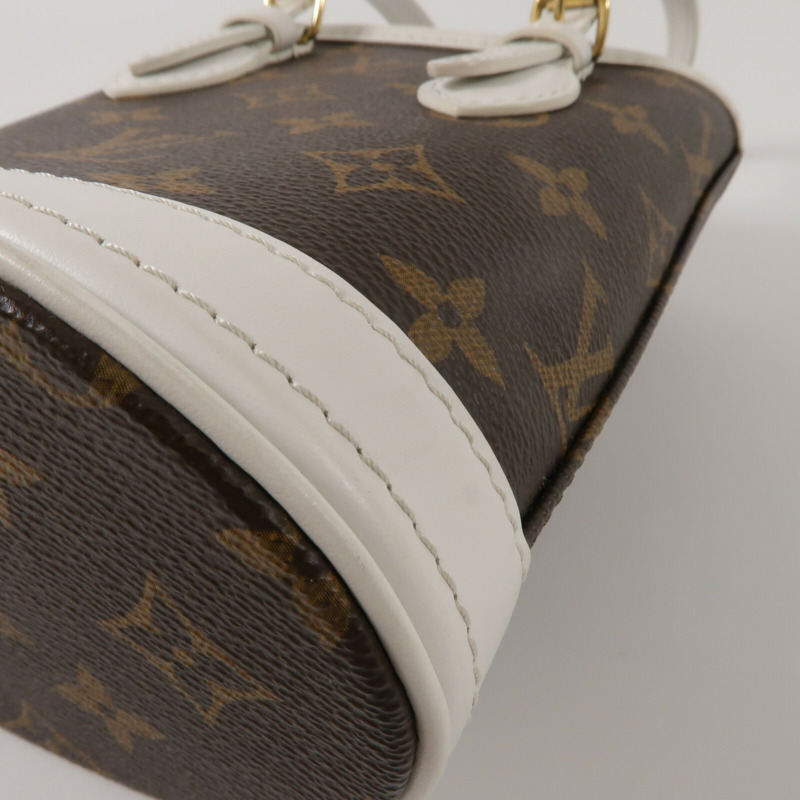 LOUIS VUITTON Monogram Nano Bucket手挽肩背兩用袋-13