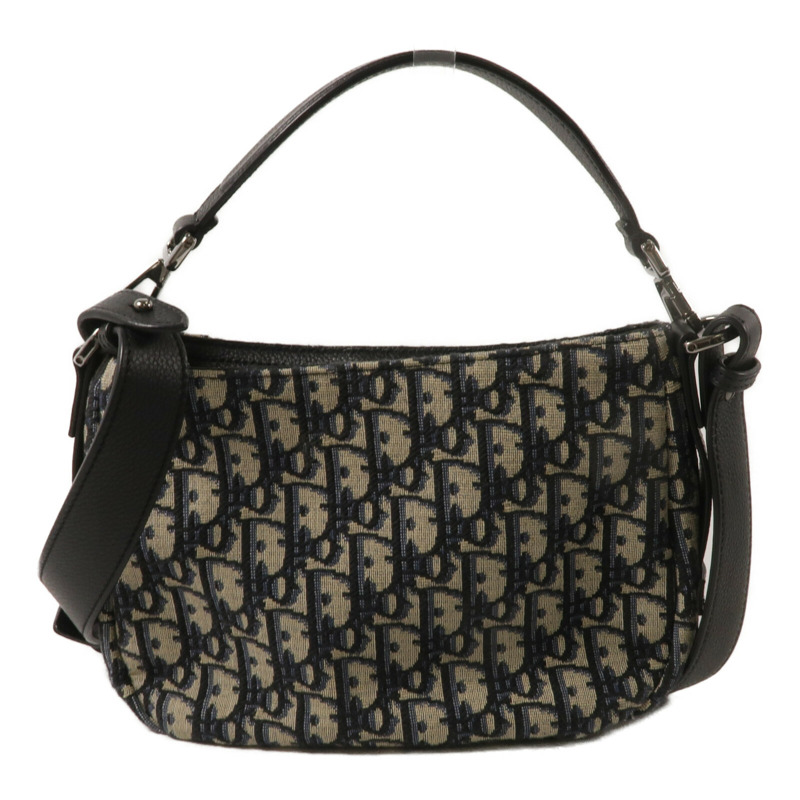 Dior 帆布Mini Saddle Soft Bag手挽肩背兩用袋-2