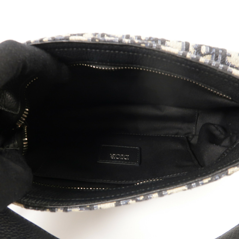 Dior 帆布Mini Saddle Soft Bag手挽肩背兩用袋-4