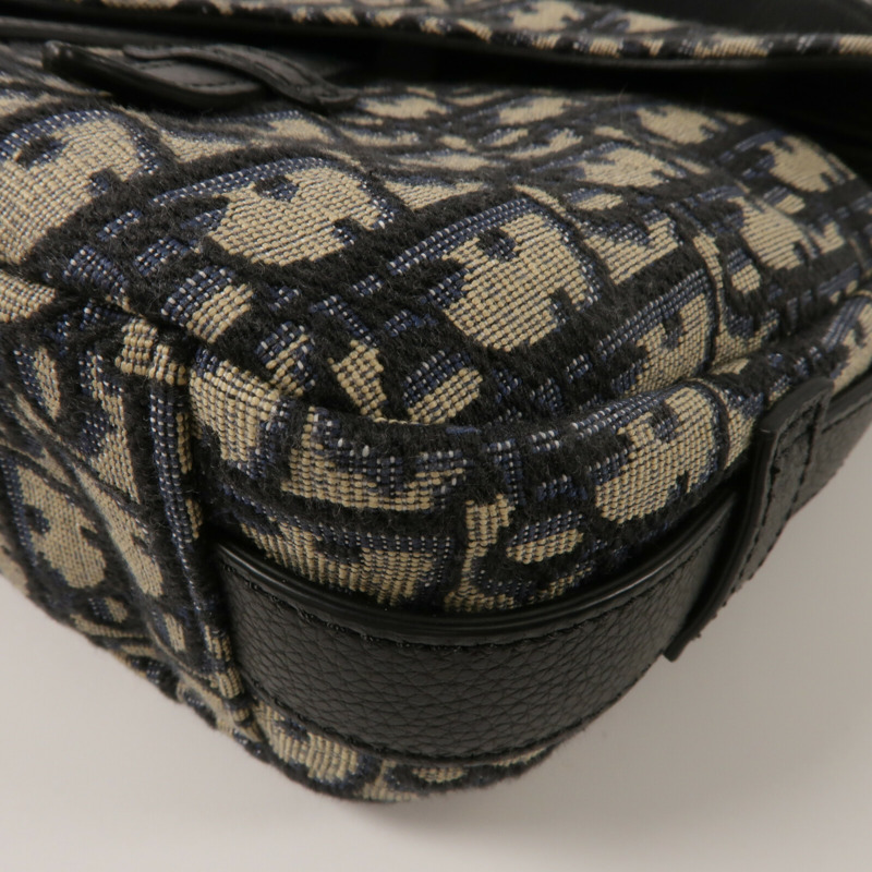 Dior 帆布Mini Saddle Soft Bag手挽肩背兩用袋-10