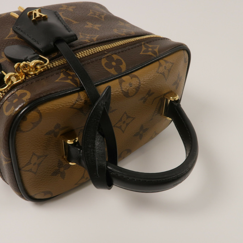 LOUIS VUITTON Monogram Reverse Vanity PM手挽肩背兩用袋-7