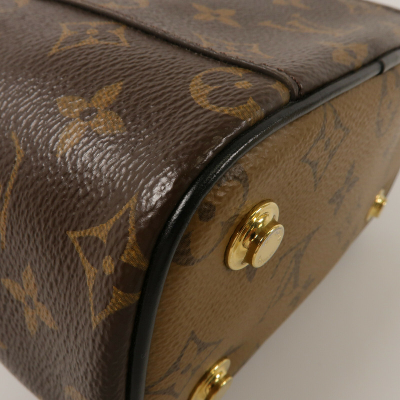 LOUIS VUITTON Monogram Reverse Vanity PM手挽肩背兩用袋-12