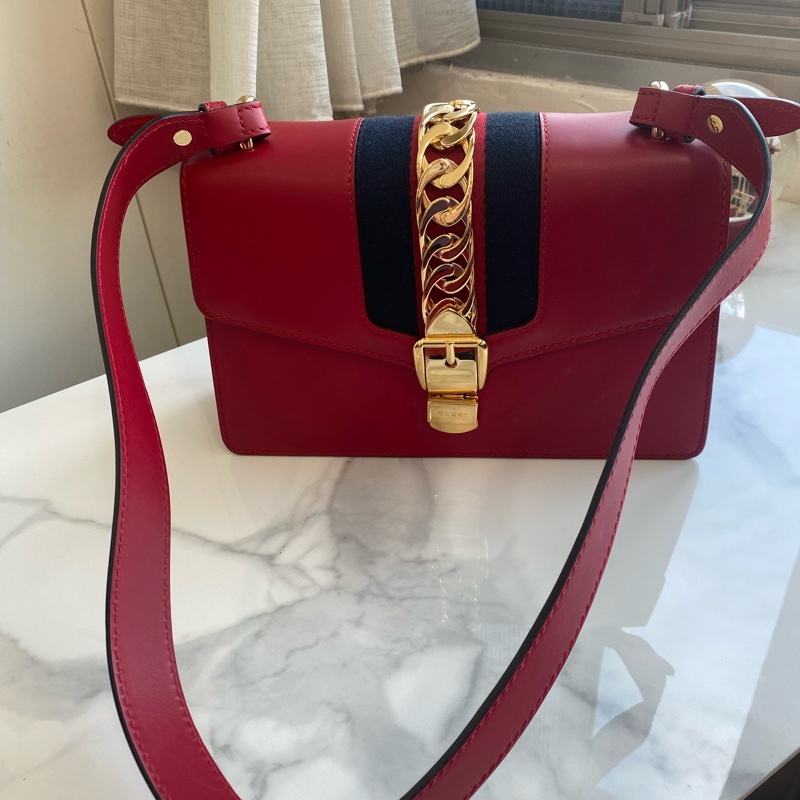 Gucci 紅色塞爾維亞 中號-2