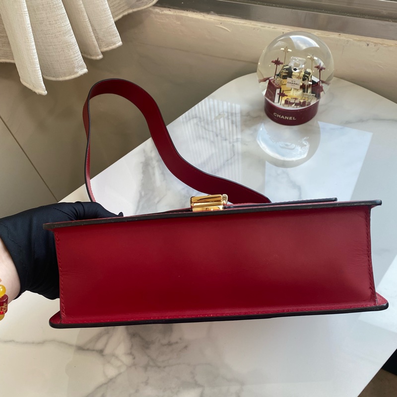 Gucci 紅色塞爾維亞 中號-4