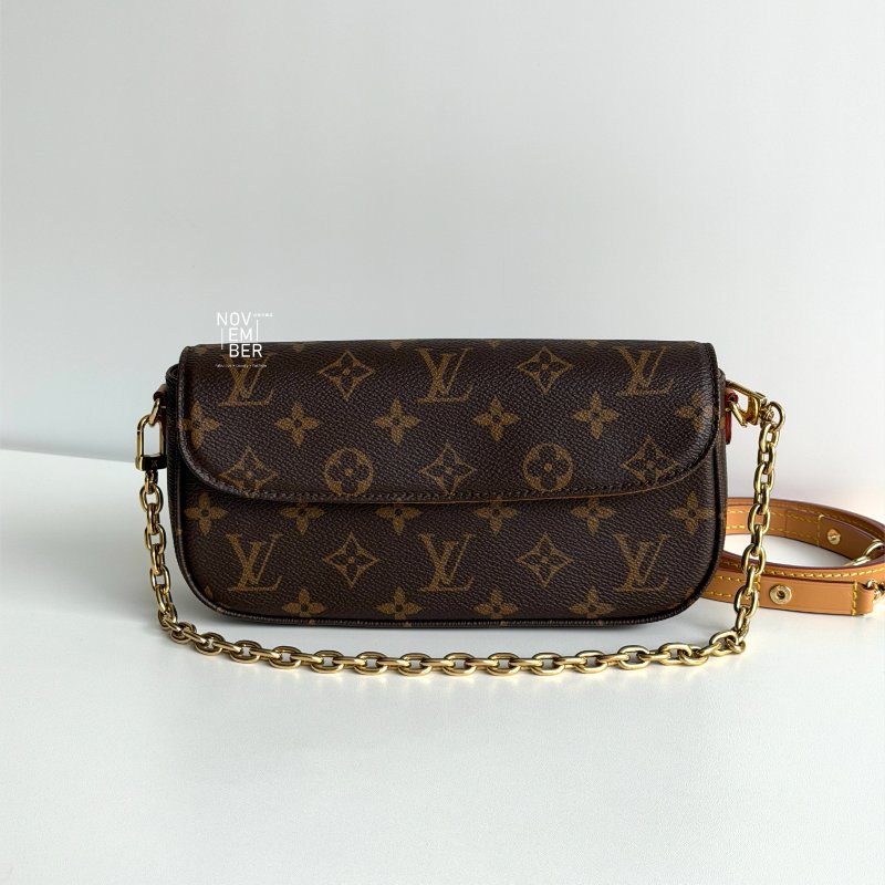 99新🆕 全配有購證🙌🏻 Louis LV 路易威登 Vuitton ivy WOC 老花-0