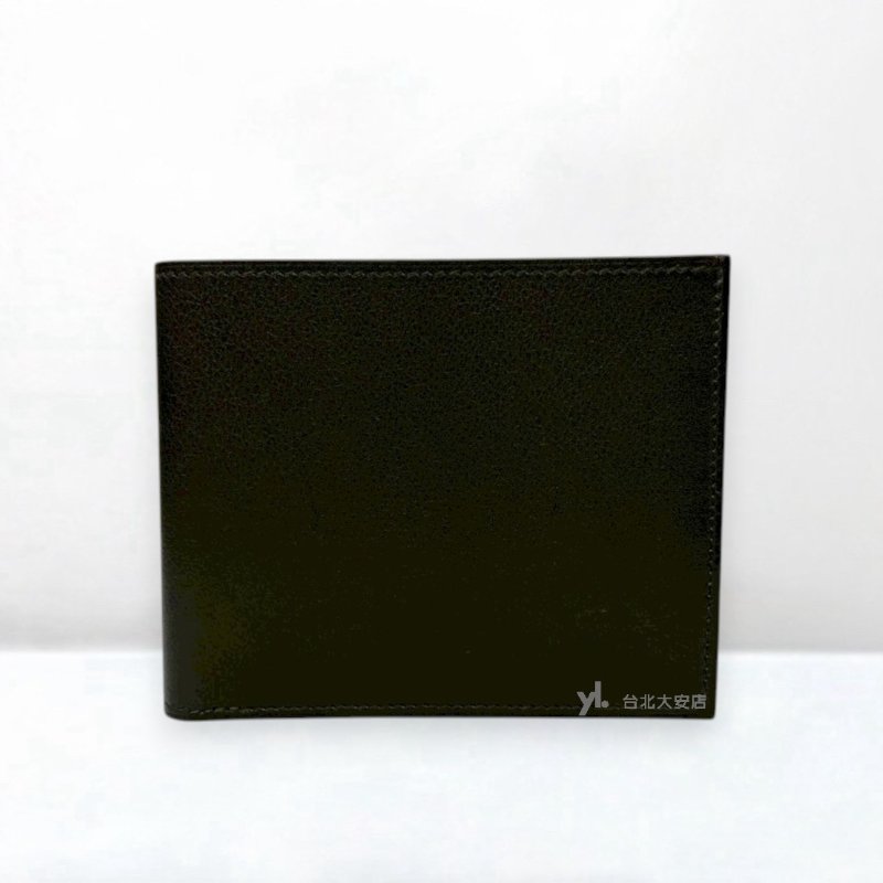 A13244-HERMES Citizen Twill 黑色Evercolor小牛皮8卡短夾-0