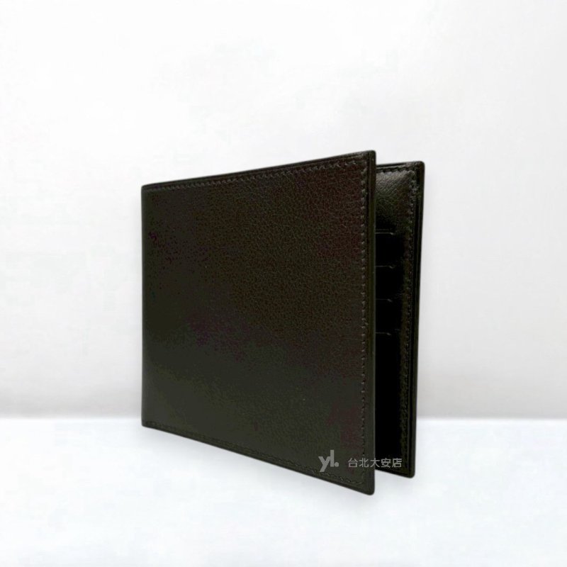 A13244-HERMES Citizen Twill 黑色Evercolor小牛皮8卡短夾-2