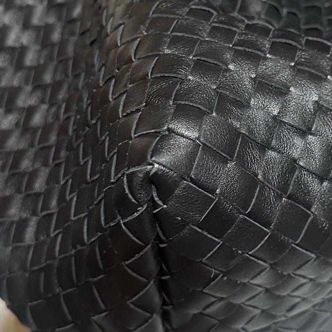 Bottega Veneta BV Pinacoteca黑色編織托特包 底長:43-8