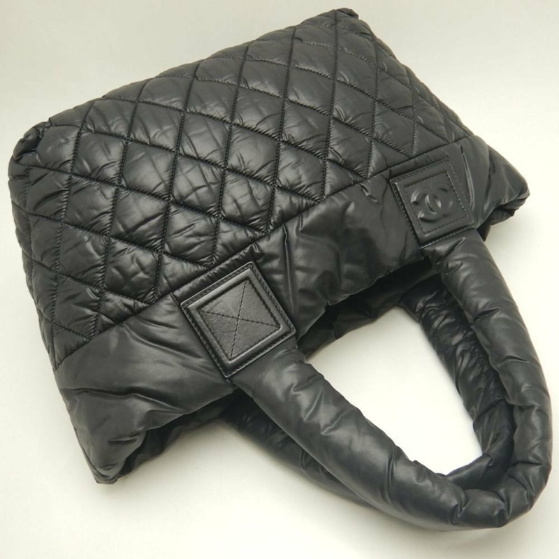 香奈兒 Coco Cocoon PM A48610 手提包,尼龍材質,黑色,女士款,253839-2