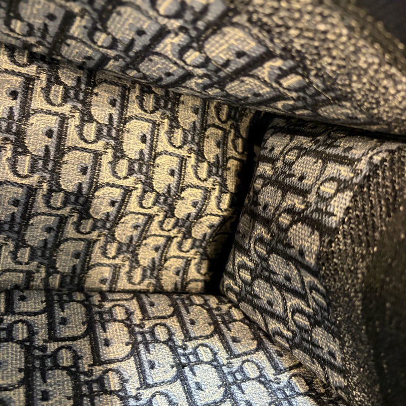 DIOR M1286 米棕色和藍色 Dior Oblique 刺繡 Book Tote 大型托特包-32