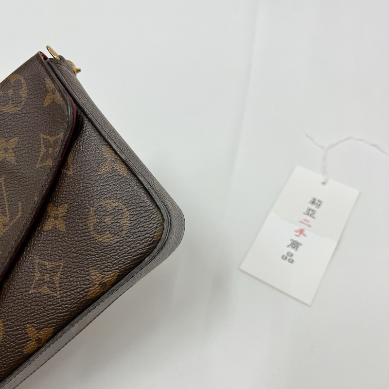 莉亞精品♡LV M61276 三合一老花 二手-9