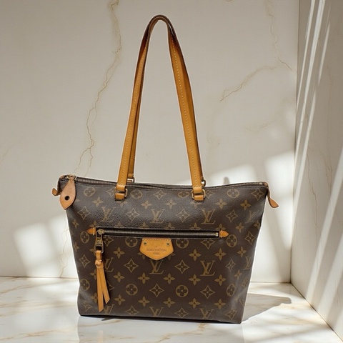莉亞精品♡LV M42268 Lena 老花托特包 二手