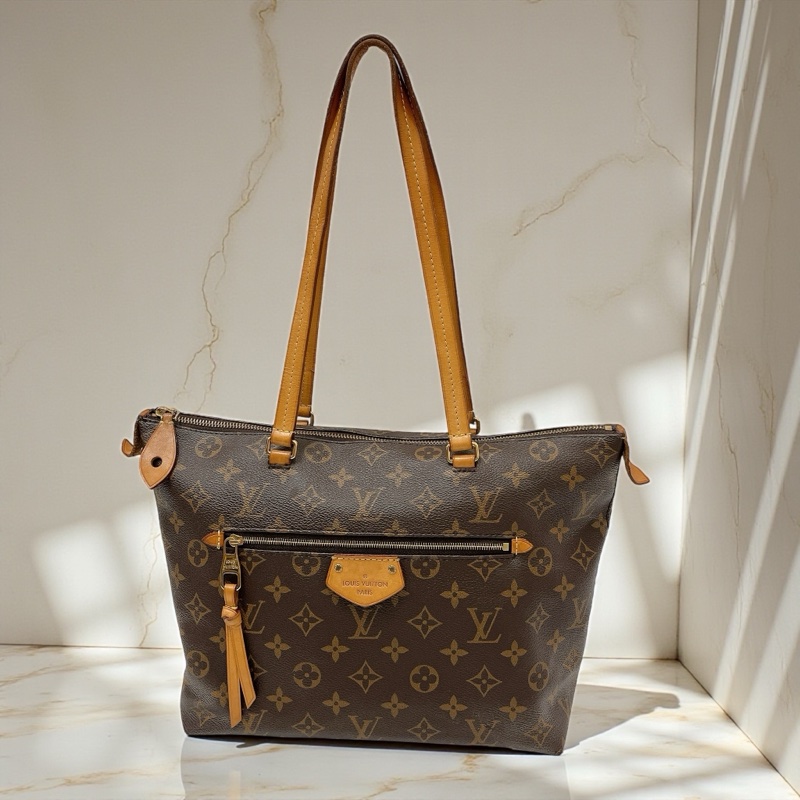 莉亞精品♡LV M42268 Lena 老花托特包 二手-0