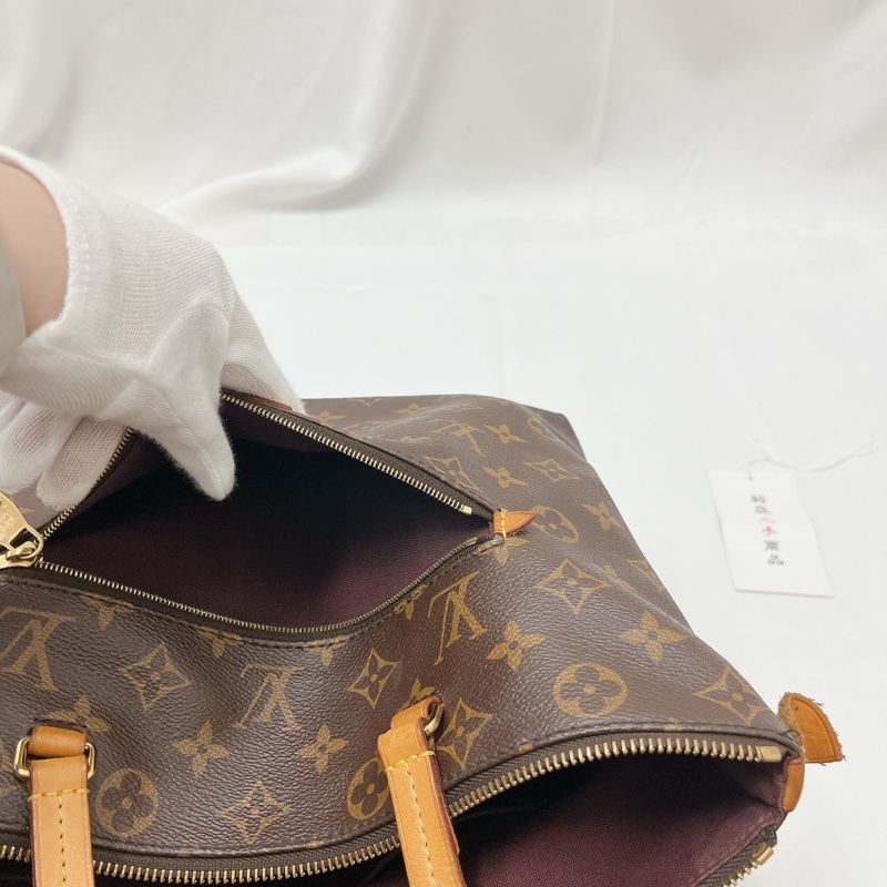 莉亞精品♡LV M42268 Lena 老花托特包 二手-3