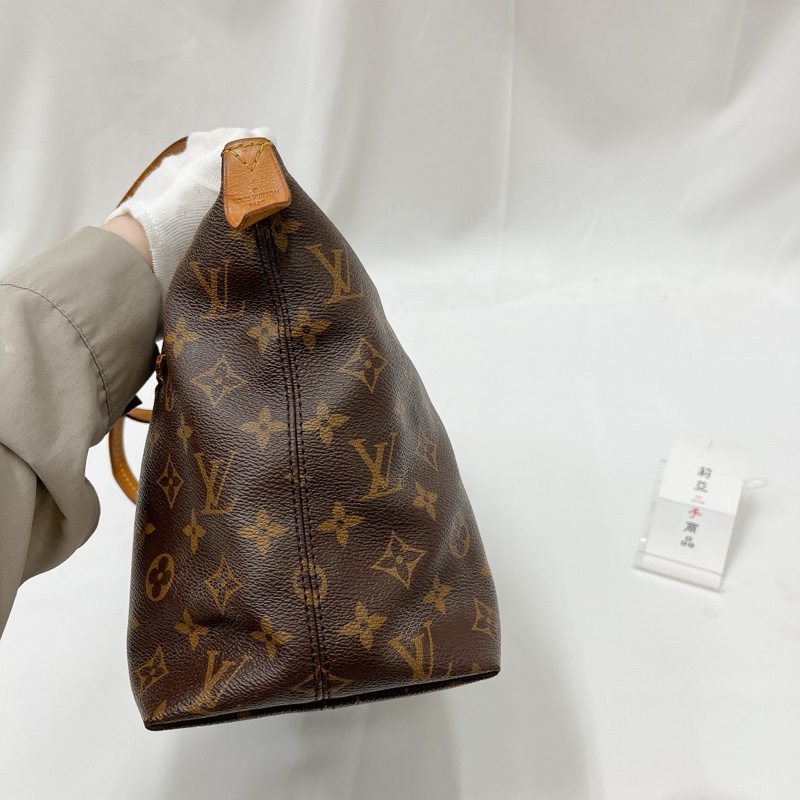 莉亞精品♡LV M42268 Lena 老花托特包 二手-6