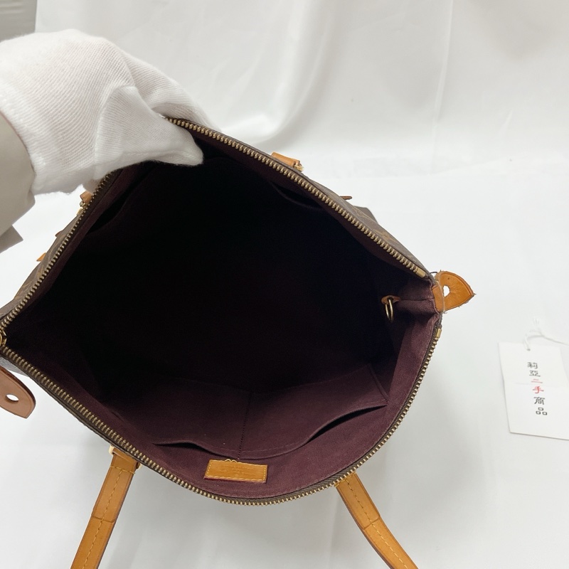 莉亞精品♡LV M42268 Lena 老花托特包 二手-14