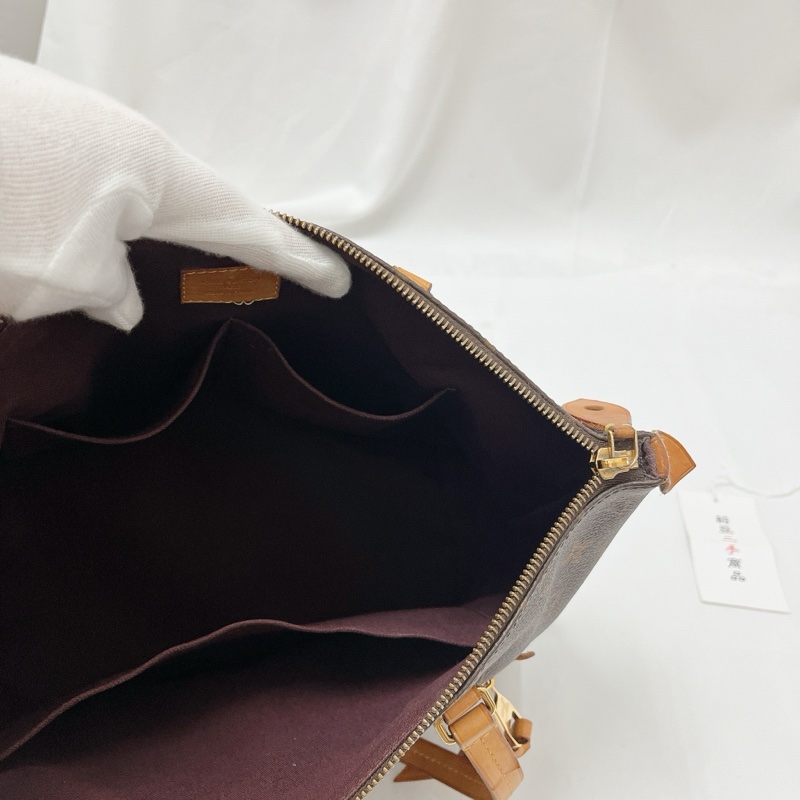 莉亞精品♡LV M42268 Lena 老花托特包 二手-15