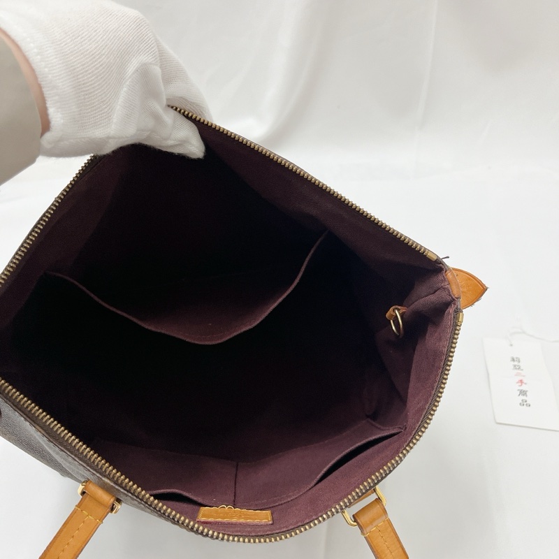 莉亞精品♡LV M42268 Lena 老花托特包 二手-16