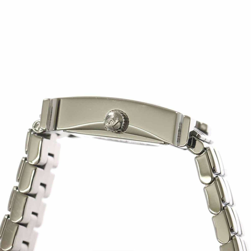 愛馬仕 H-Watch Mini HH1 110 11P 鑲鑽女錶 白色錶殼 石英錶 H mini-4