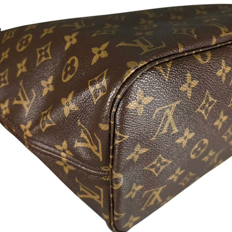 路易威登 Neverfull MM Monogram 帆布手提包 M40156 棕色-8
