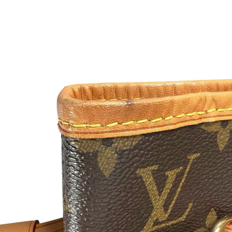 路易威登 Neverfull MM Monogram 帆布手提包 M40156 棕色-15