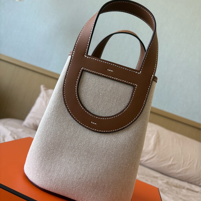 (近全新)Hermes 愛馬仕 in the loop 菜籃子-4