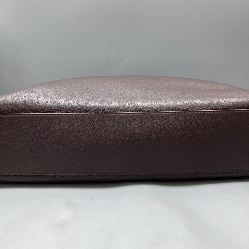 Loewe 羅意威 深棕色荔枝紋公文包 尺寸42*28-2