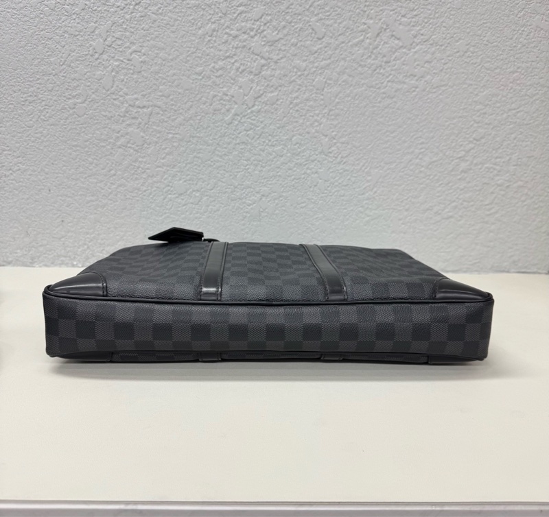 Louis Vuitton 路易威登 棋盤格 黑色 公文包 尺寸:41×31cm-2