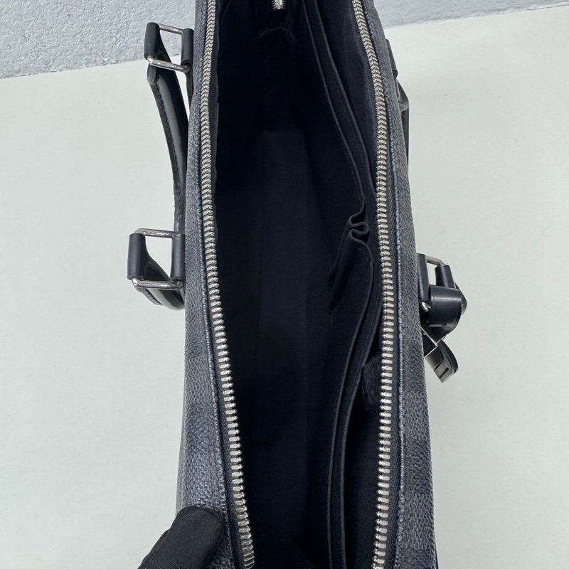 Louis Vuitton 路易威登 棋盤格 黑色 公文包 尺寸:41×31cm-5