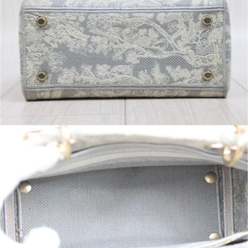 「JL精品代購」9新 Dior 戴妃動物園系列 Lady D-Lite 手提/肩背包-7