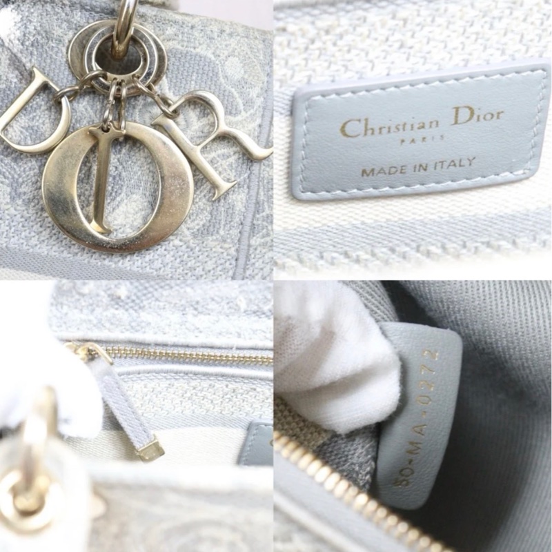 「JL精品代購」9新 Dior 戴妃動物園系列 Lady D-Lite 手提/肩背包-10