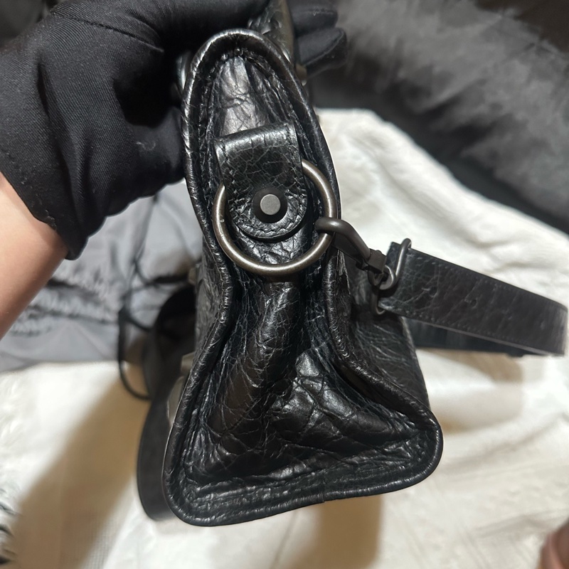 99新 Balenciaga巴黎世家機車包 lecity 新款24年編碼 附件 塵袋-3