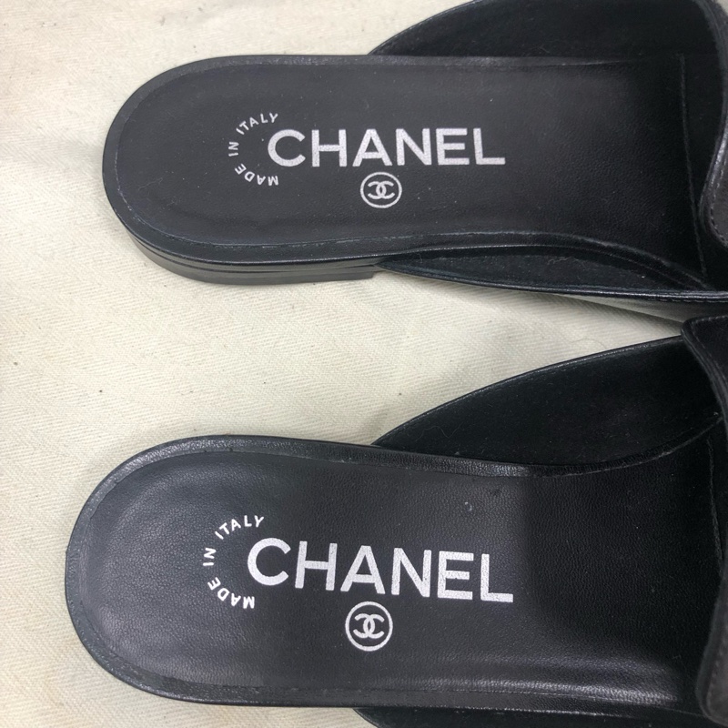 Chanel 香奈兒 平底拖鞋,碼數37-3