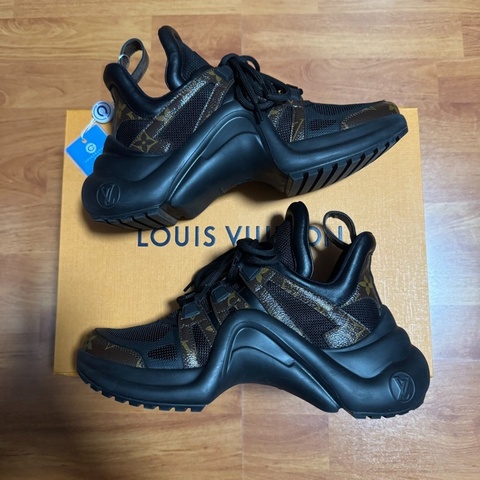 Lv archlight拱橋鞋 路易威登正品老爹鞋 經典色 37.5碼