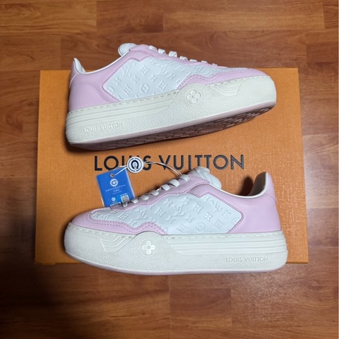 Lv GROOVY PLATFORM 路易威登 女款 白粉色 36碼